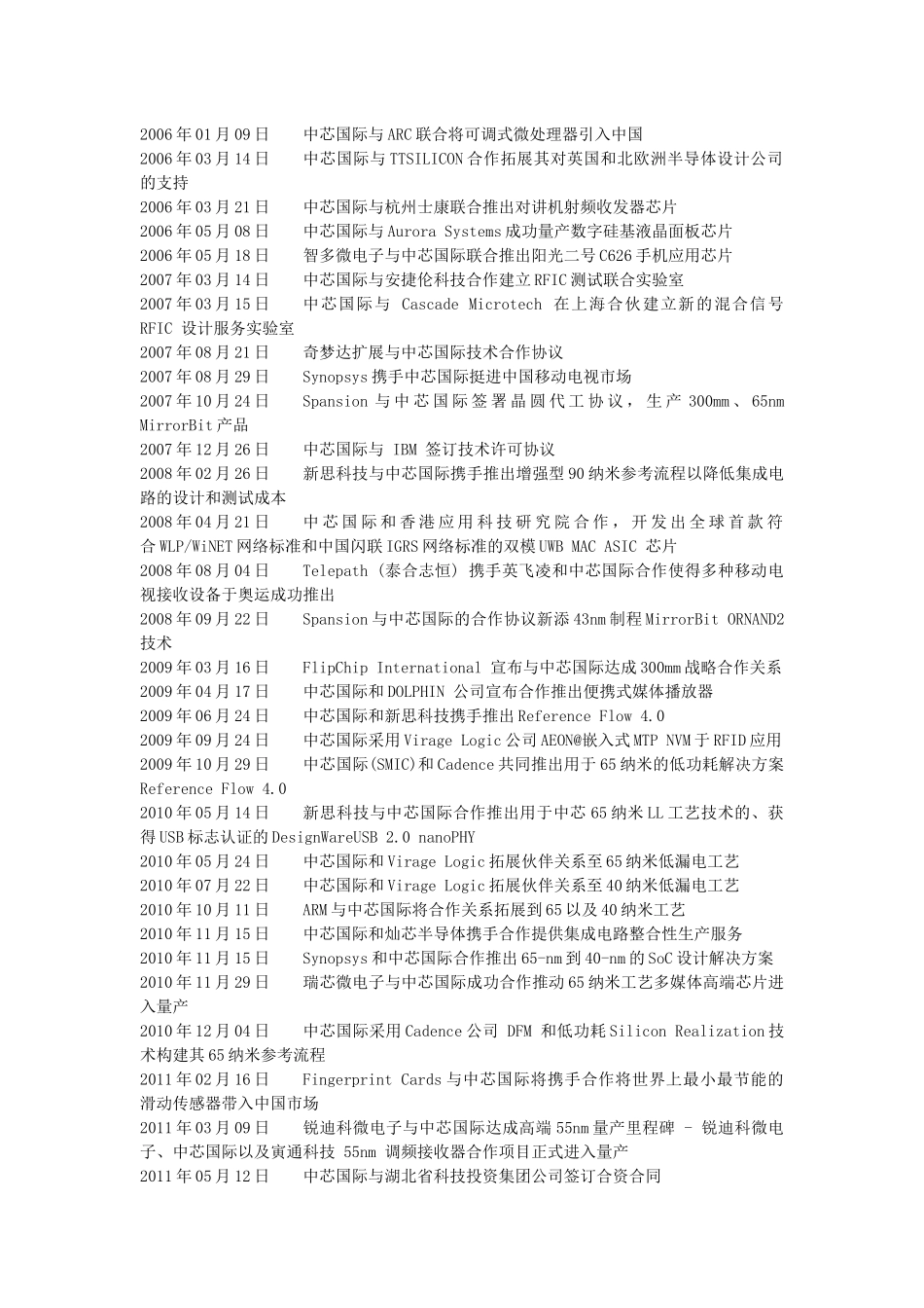 中芯国际集成电路制造有限公司市场分析.docx_第3页