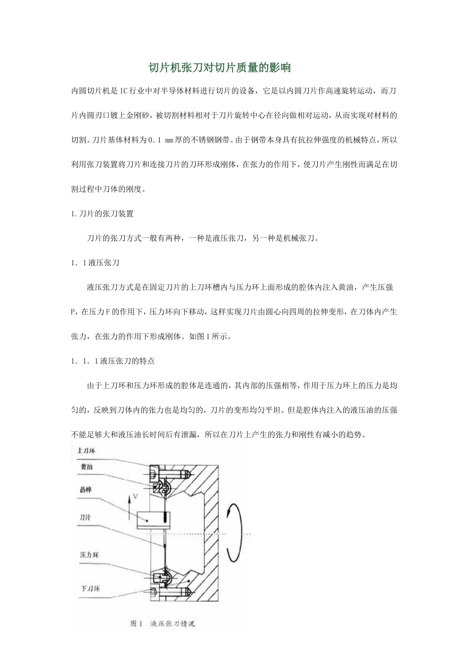 切片机张刀对切片质量的影响-45所.doc_第1页