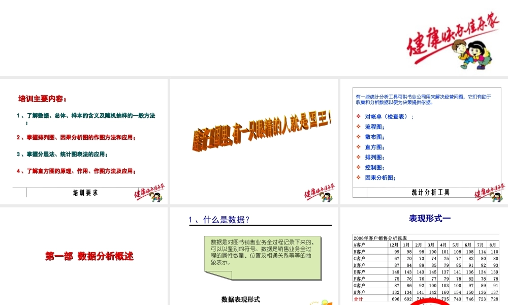 数据分析的集中常用方法.ppt