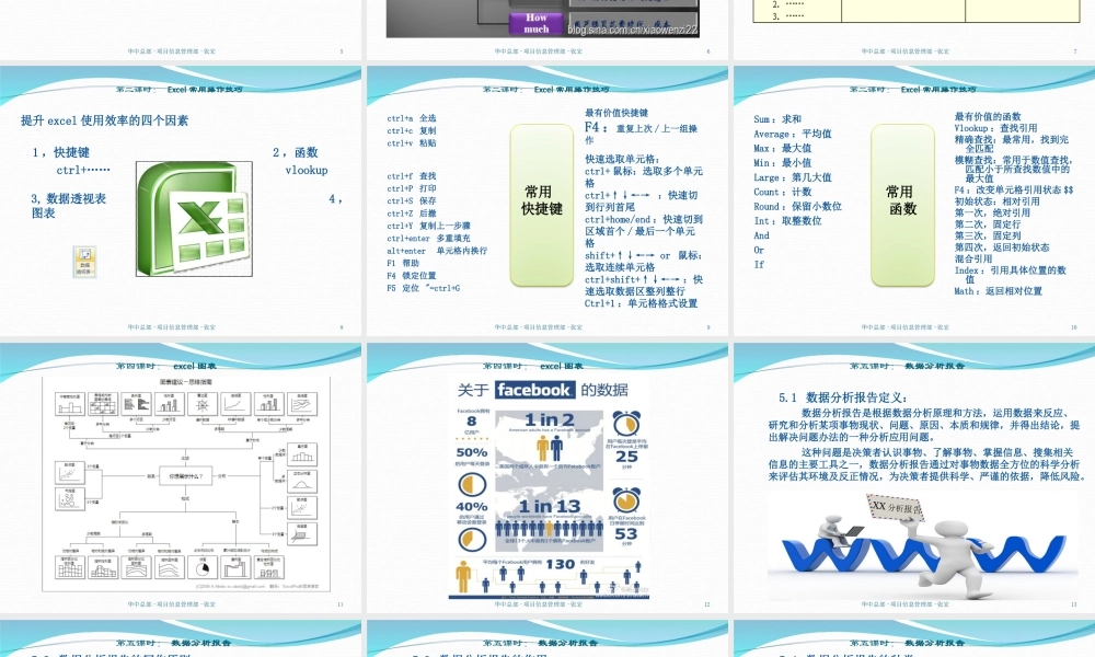 数据分析培训课程.ppt