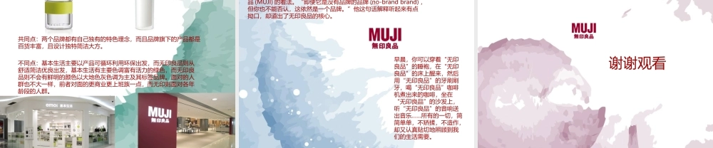 无印良品品牌分析.ppt