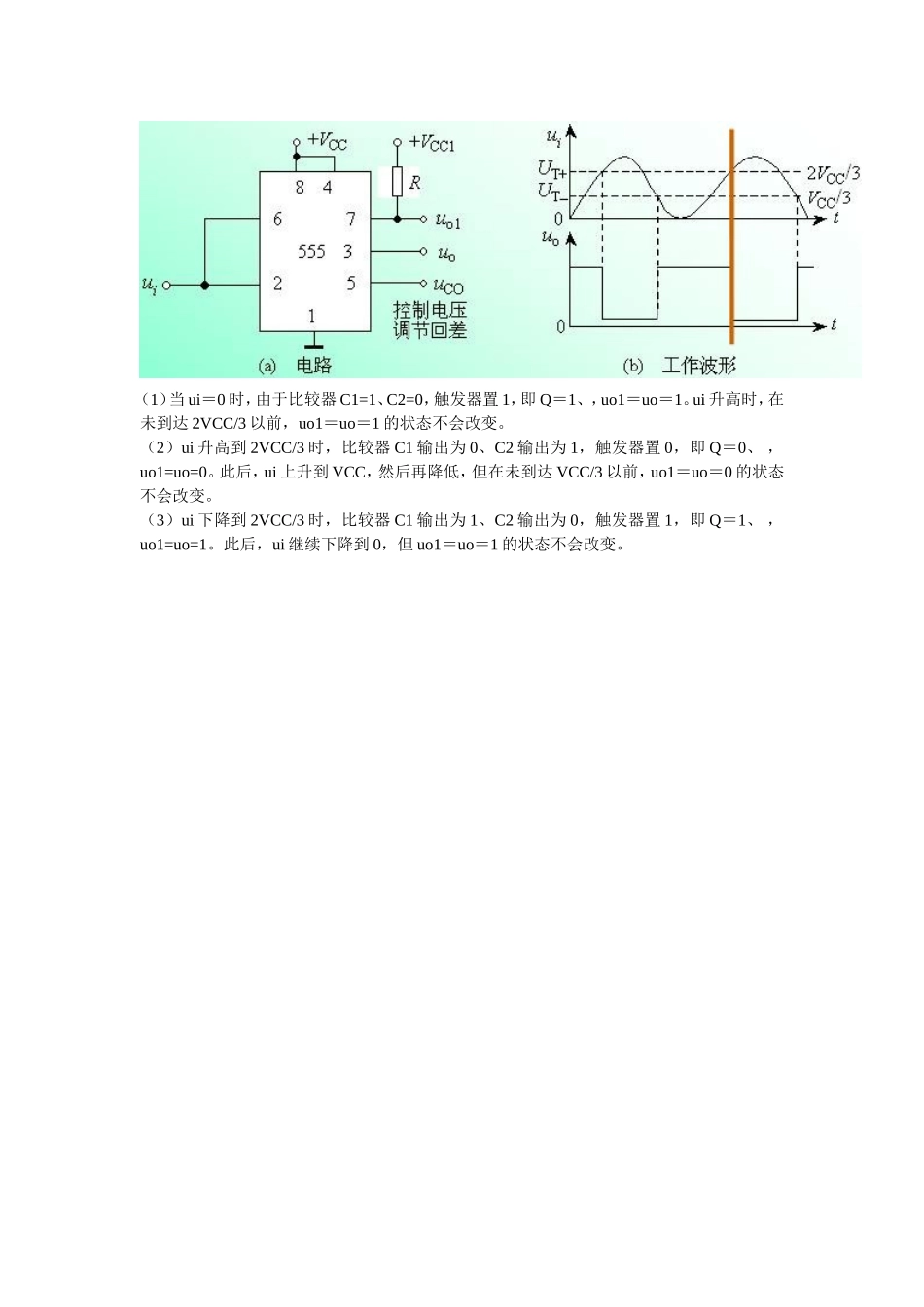 用555芯片设计的施密特触发器电路1.doc_第2页