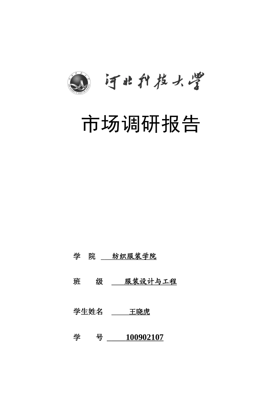 网上服装市场调研报告.doc_第1页