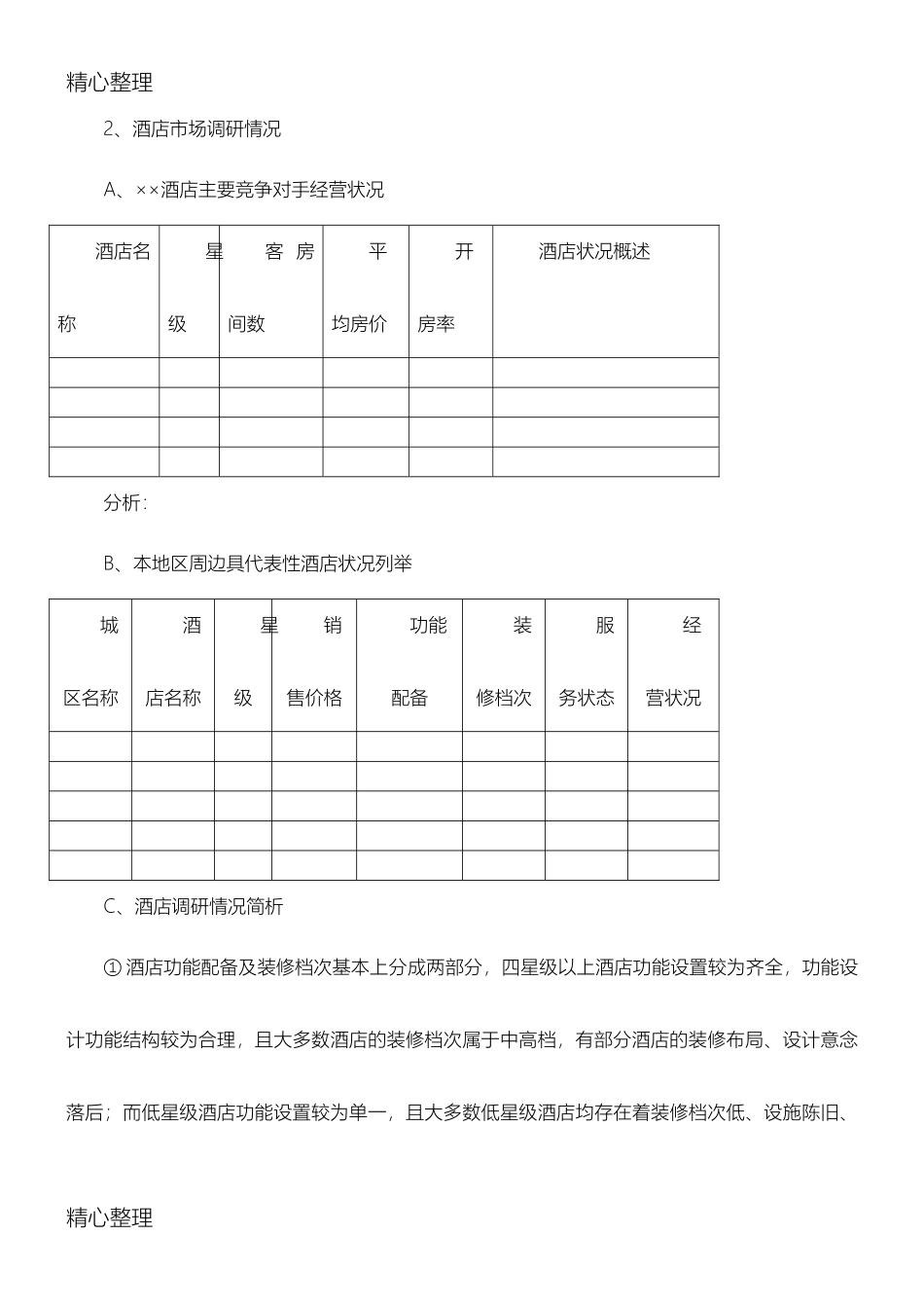 酒店市场调研报告范本.doc3.doc_第3页