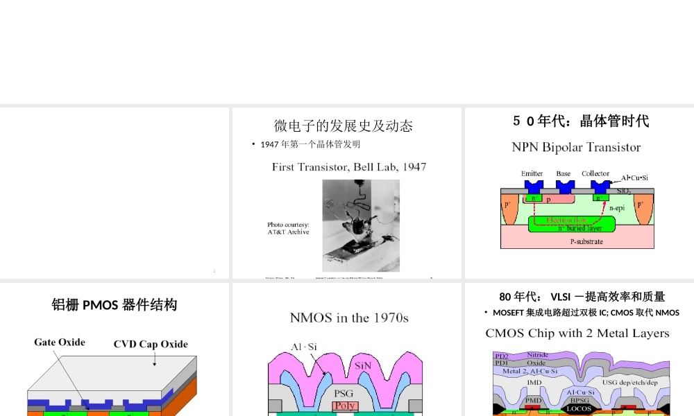 集成电路制造工艺课件.ppt