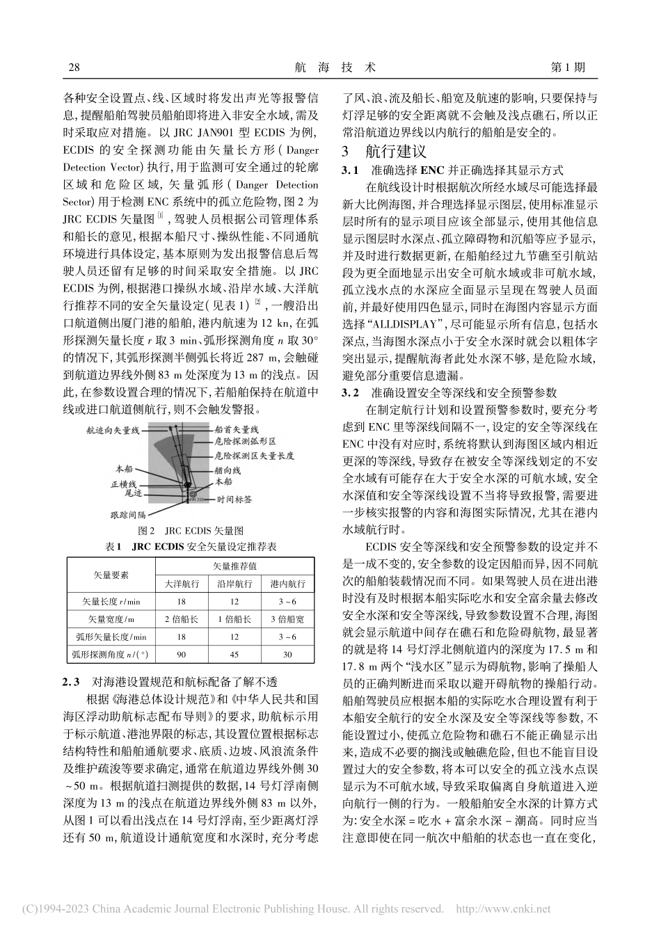 船舶进出厦门港青屿航段时正确使用ECDIS_王丕刚.pdf_第2页