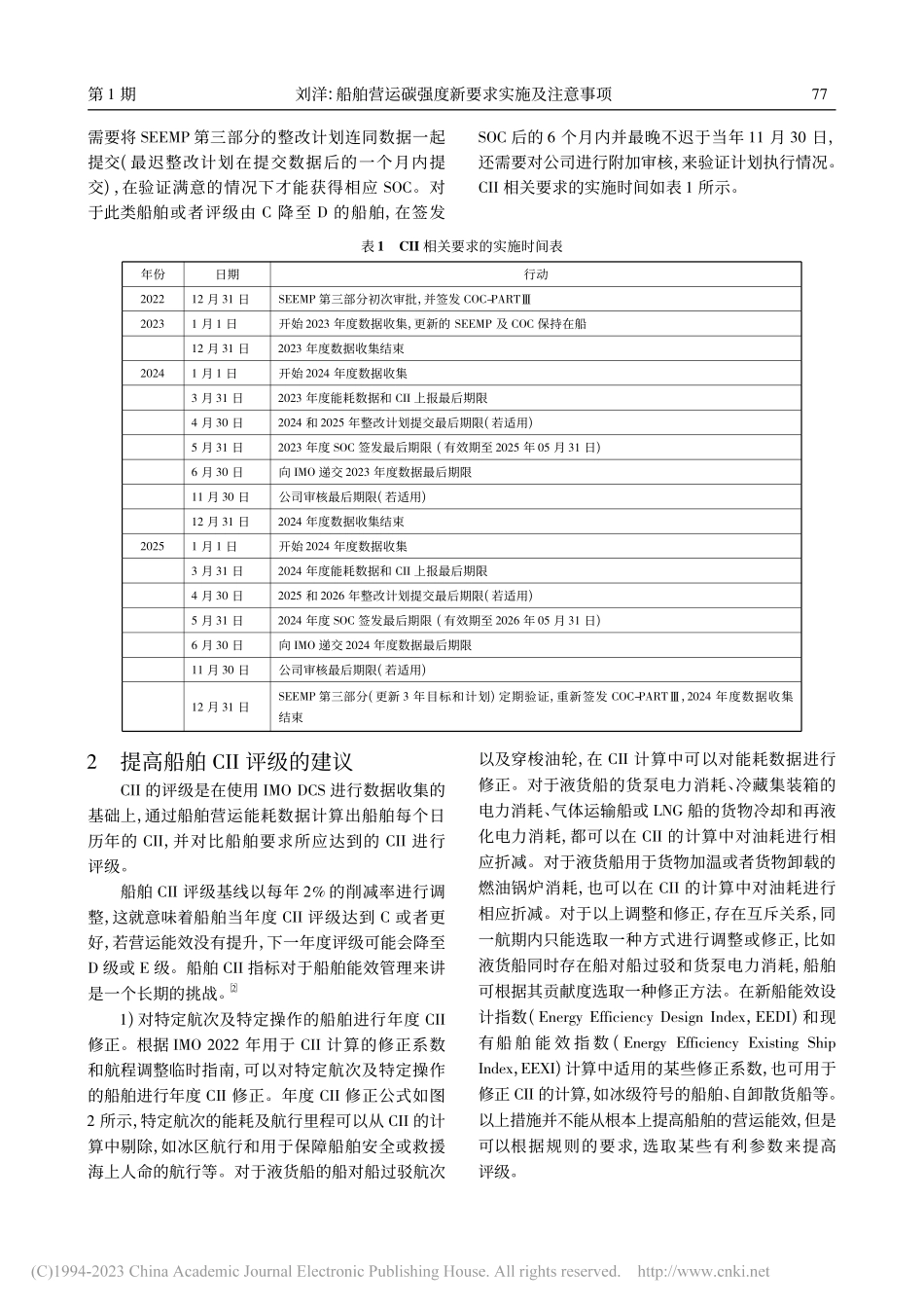 船舶营运碳强度新要求实施及注意事项_刘洋.pdf_第2页