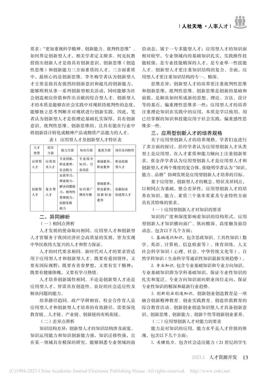 从异同角度分析应用型创新型人才的培养_赵丽初.pdf_第2页