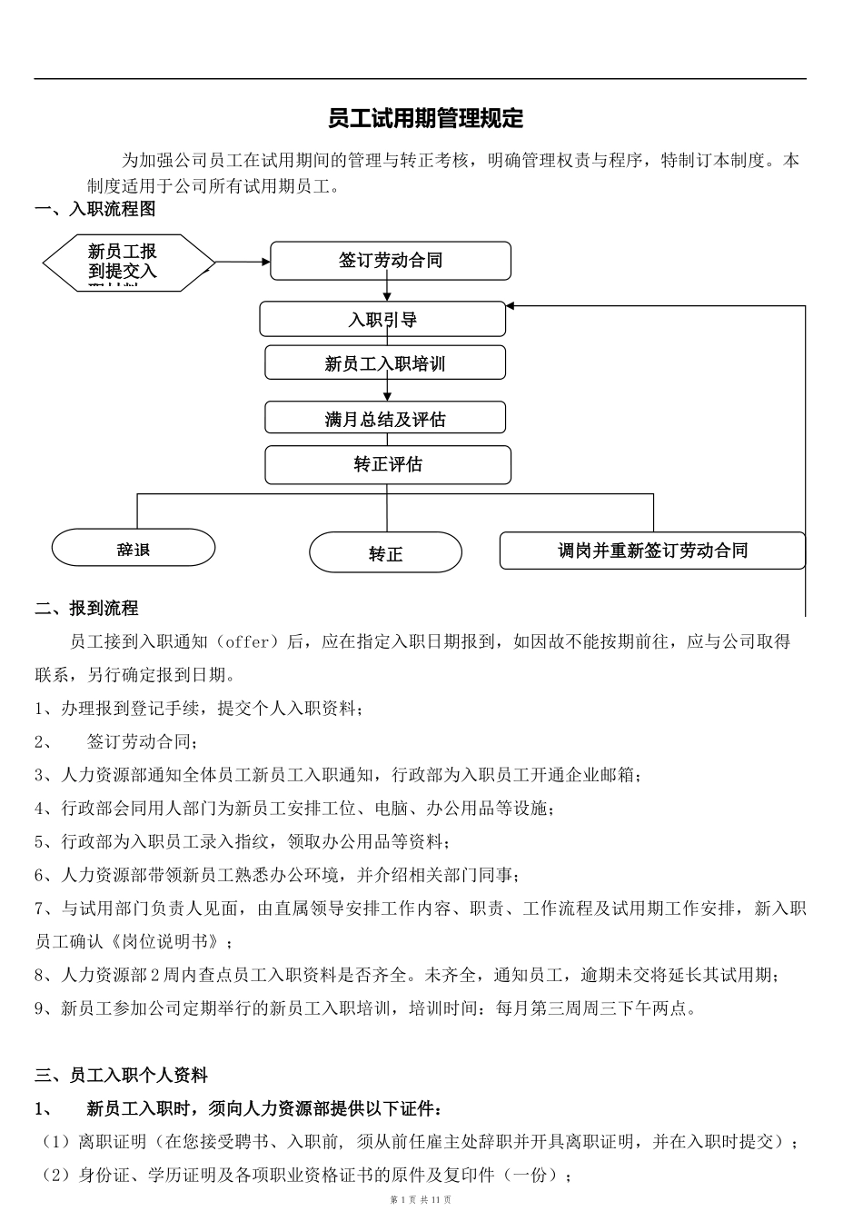 6-13员工试用期管理规定.docx_第1页