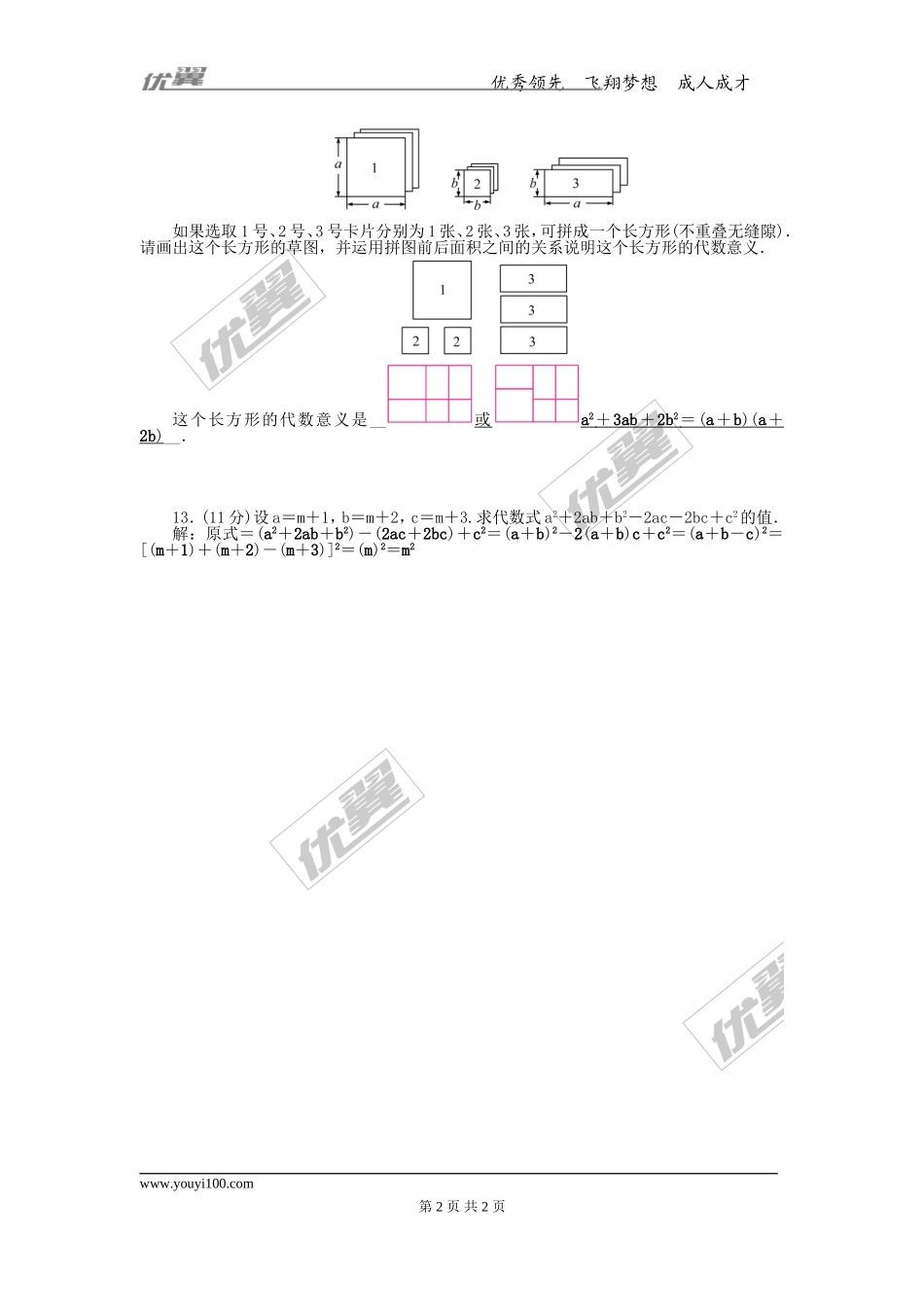 专题练习：因式分解.doc_第2页