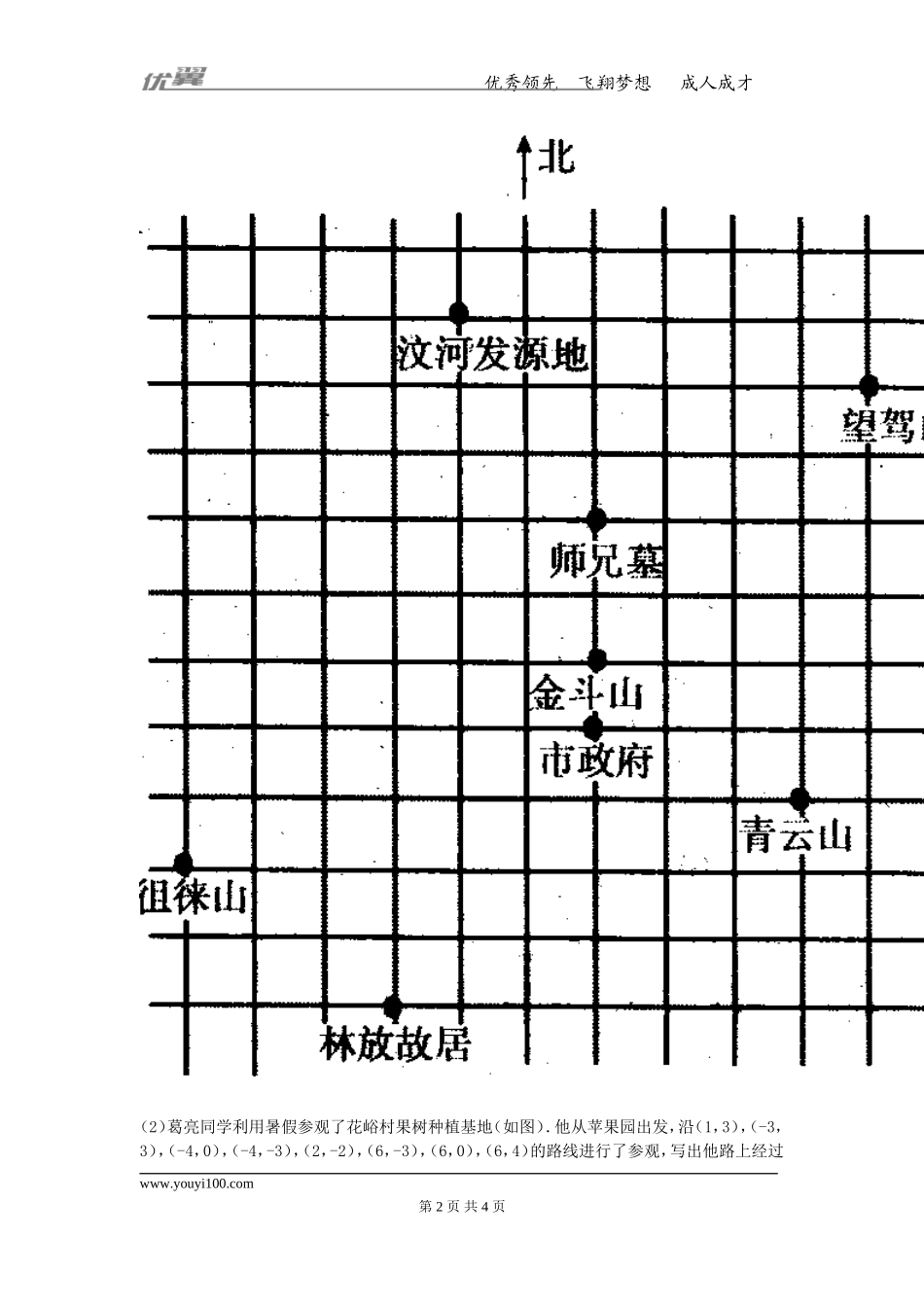 7.2.1 用坐标表示地理位置.doc_第2页
