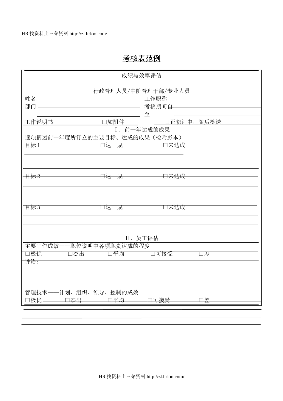 考核表范例.doc_第1页