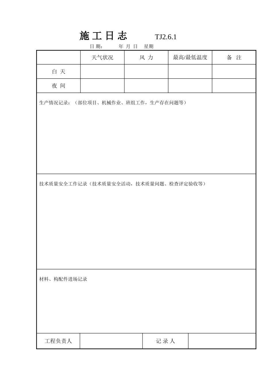 025 施 工 日 志.doc_第1页