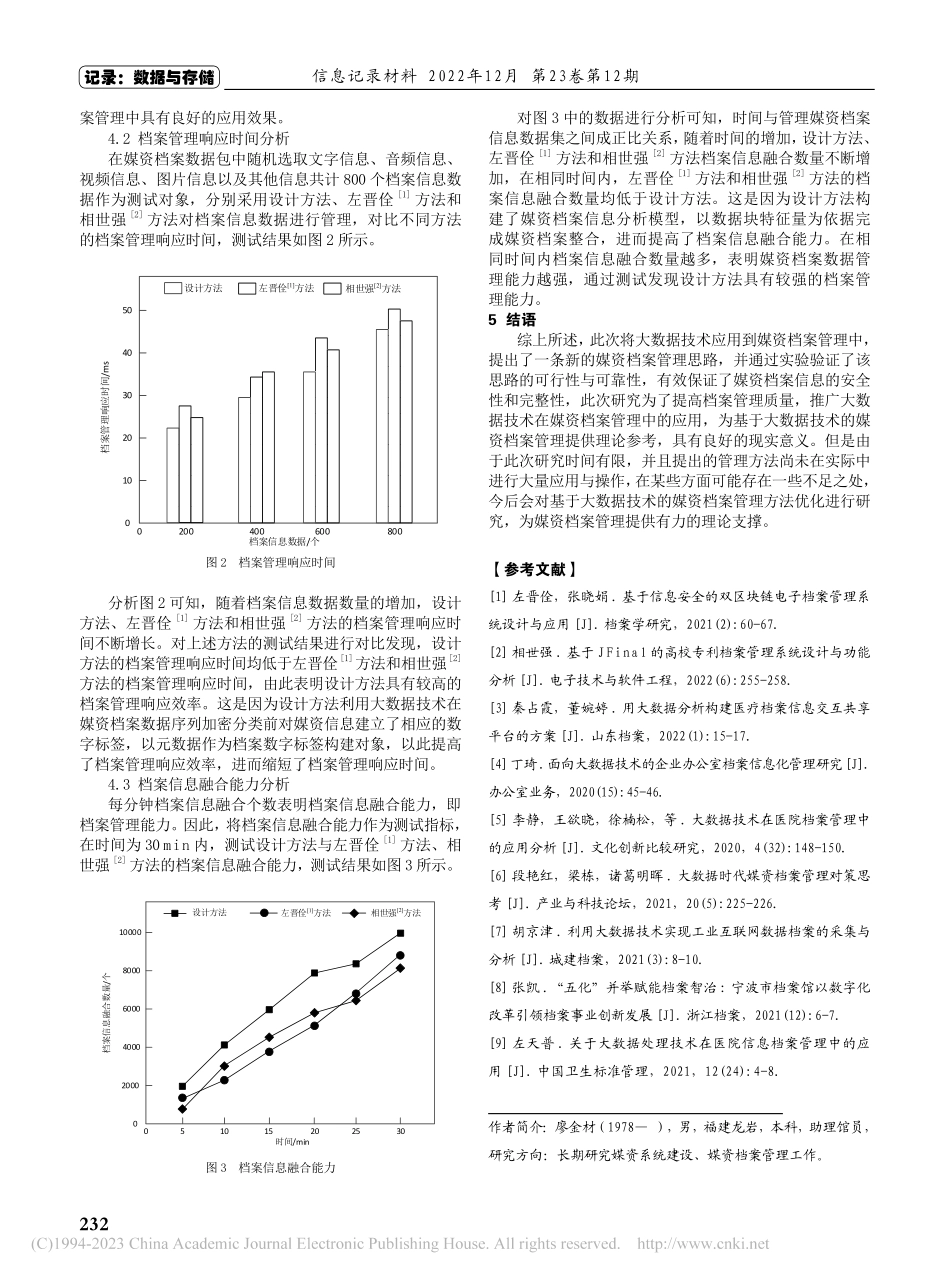 大数据技术的媒资档案管理方法_廖金材.pdf_第3页