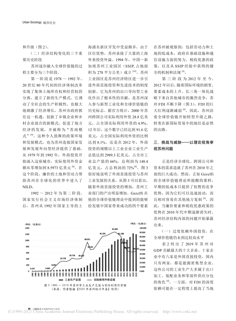 从国际分工和全球价值链的视...视苏州经济发展的成就与挑战_梁晓娜.pdf_第3页