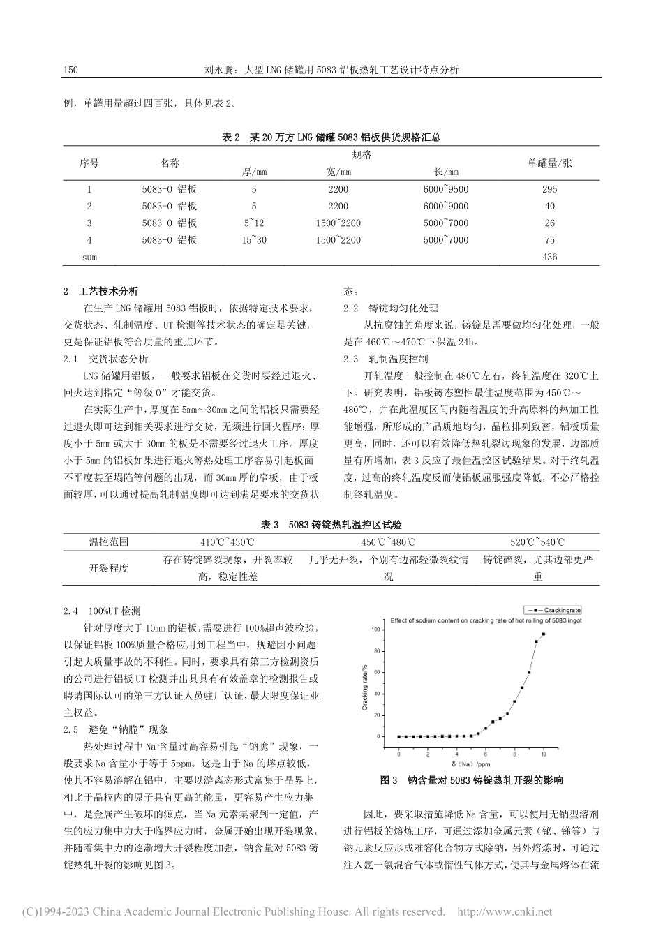 大型LNG储罐用5083铝板热轧工艺设计特点分析_刘永腾.pdf_第3页