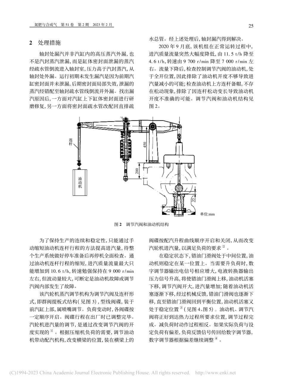 大型工业拖动汽轮机故障分析和处理_刘桂.pdf_第2页
