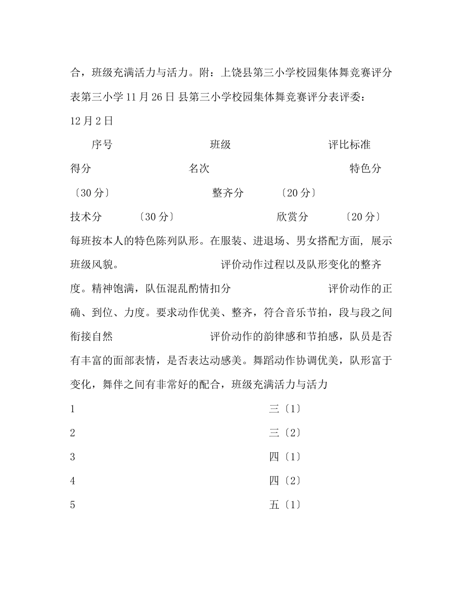 2023年政教处范文小学校园集体舞比赛方案.docx_第2页