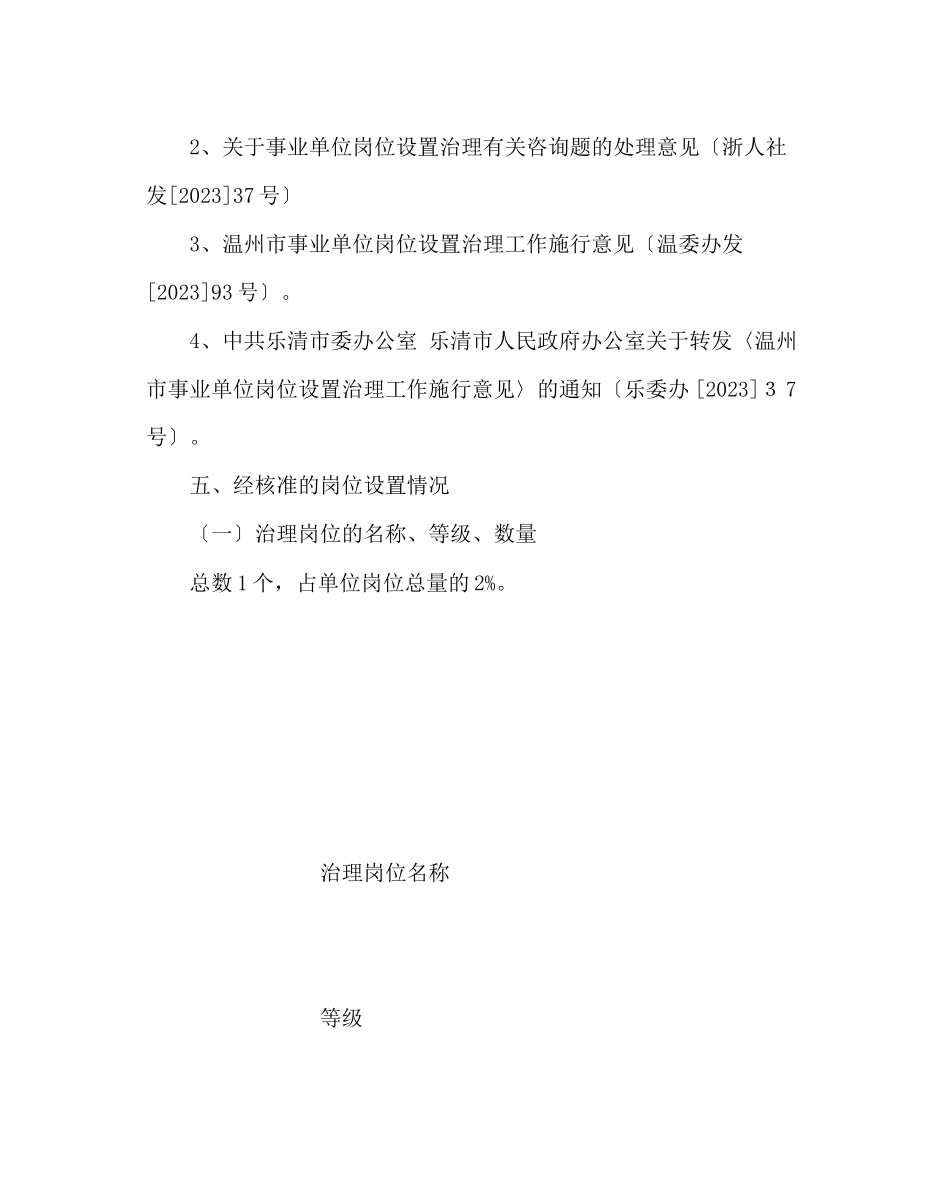 2023年校长办公室范文小学岗位设置实施方案.docx_第2页