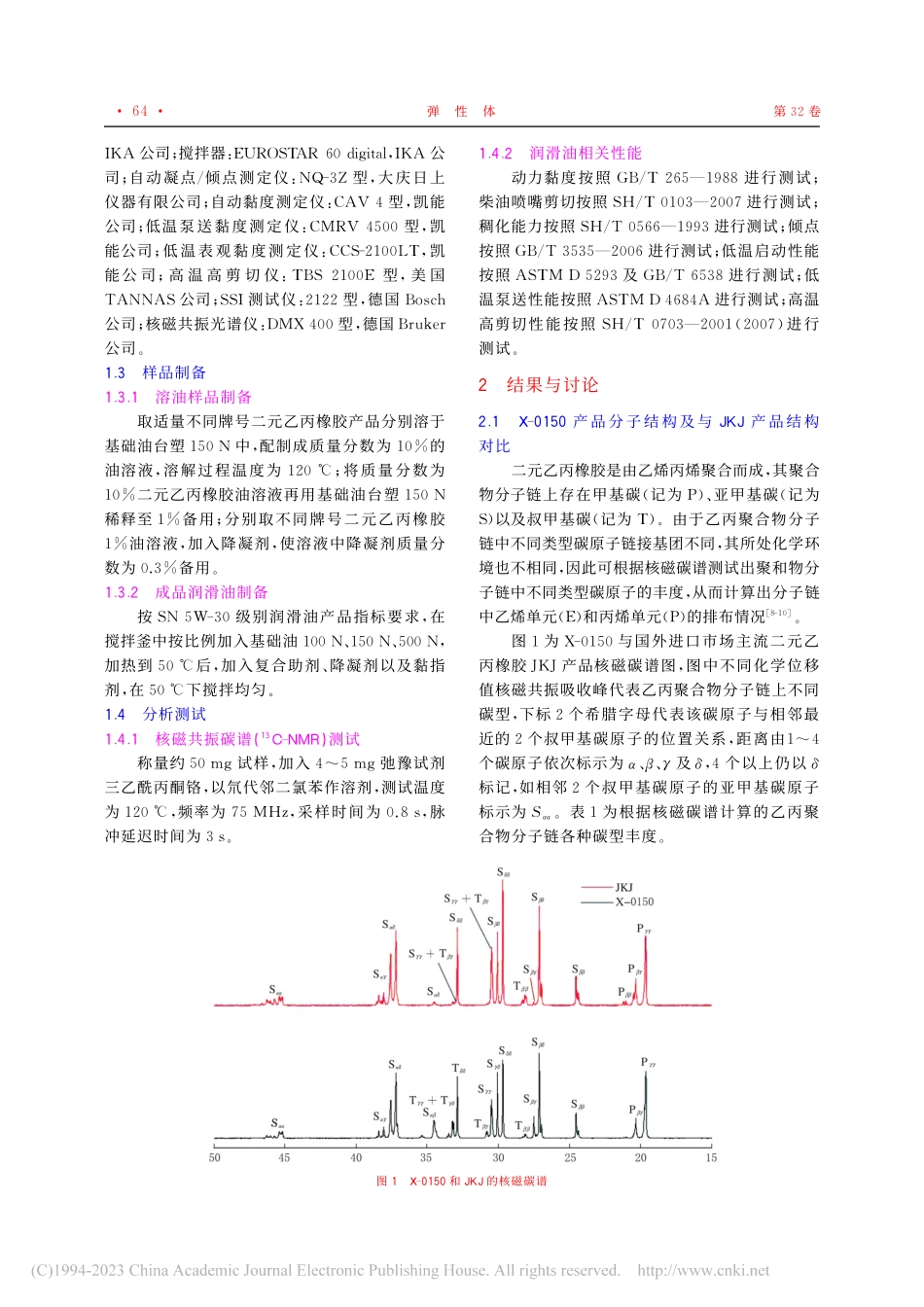 二元乙丙橡胶X-0150产品性能_王逦.pdf_第2页