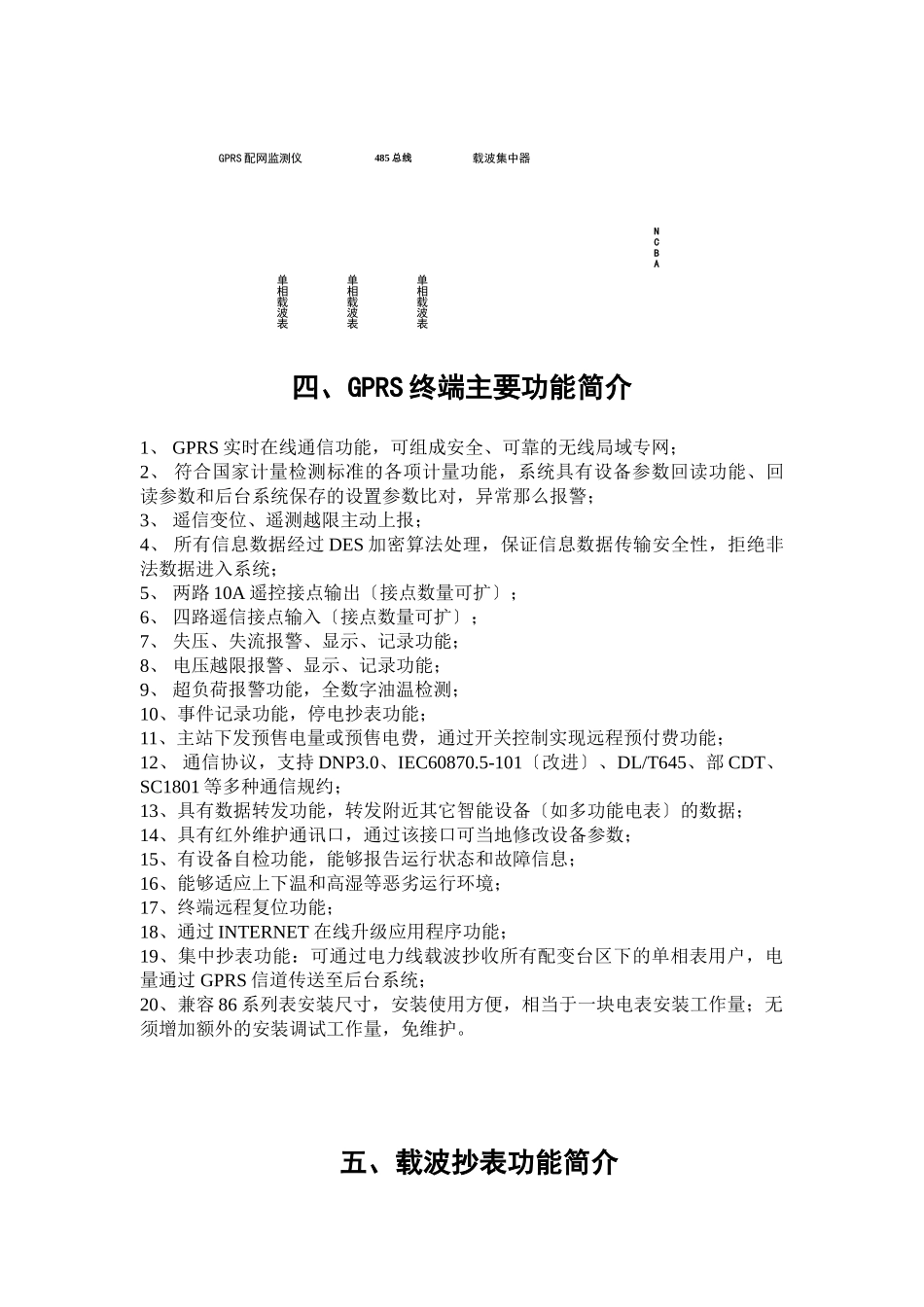 2023年基于GPRS通信网的配网自动化载波系统设计方案.doc_第3页