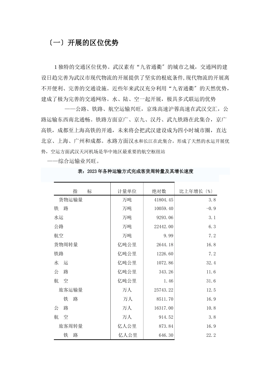 2023年武汉市现代物流发展规划与研究.doc_第3页