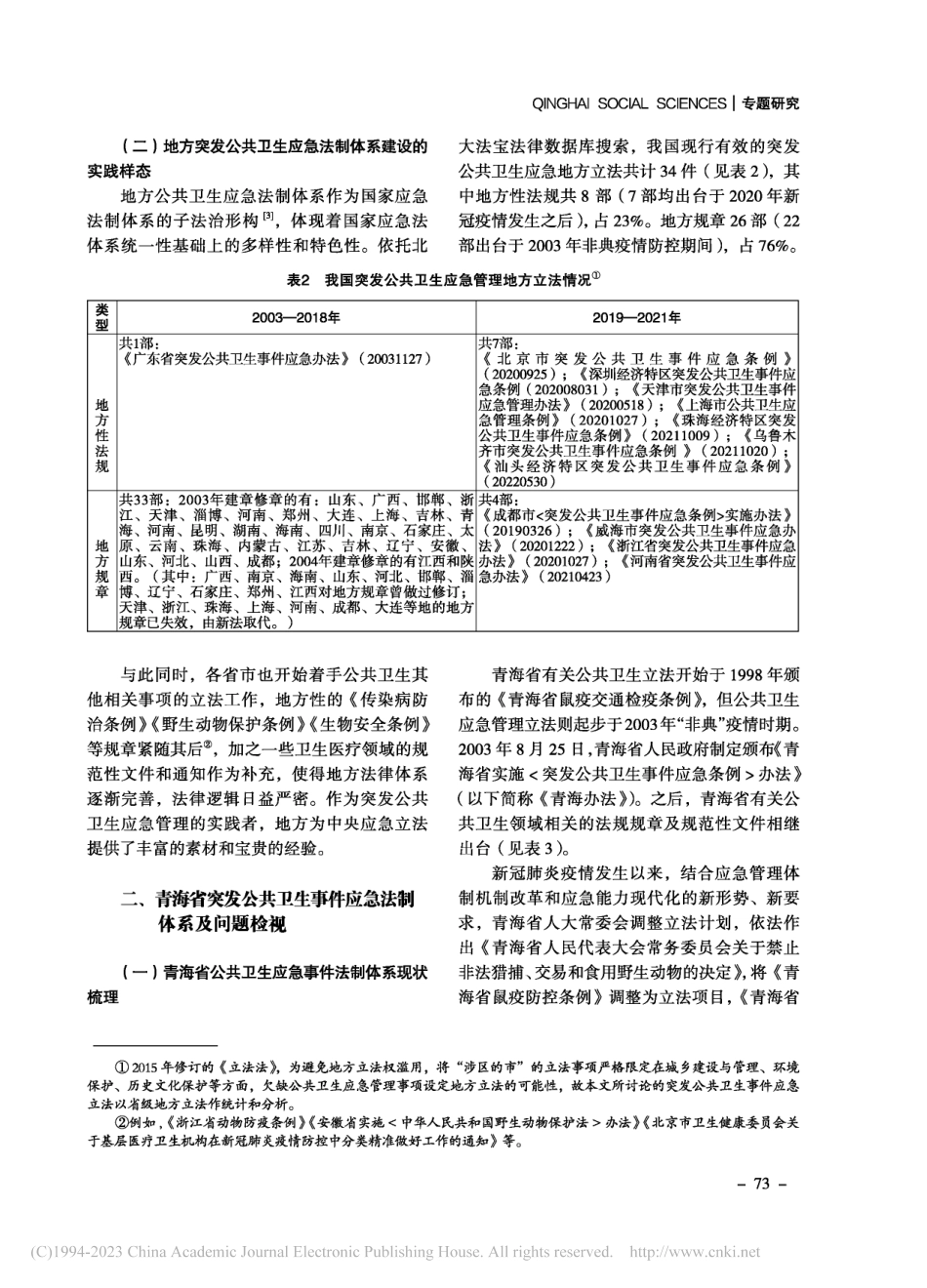 公共卫生地方应急法制体系及...省新冠肺炎疫情防控实践为例_牛丽云.pdf_第3页