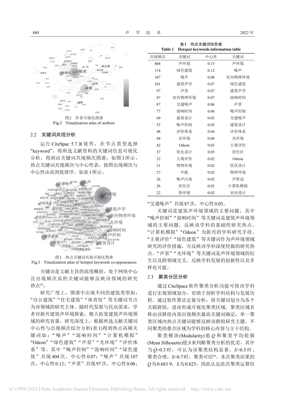 国内建筑声环境研究热点分析——基于“中国知网”数据库_吕翔宇.pdf_第3页