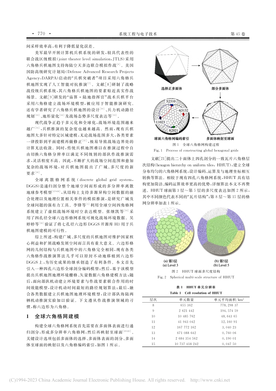广域六角格兵棋地图构建方法与机动推演应用_周建彬.pdf_第2页