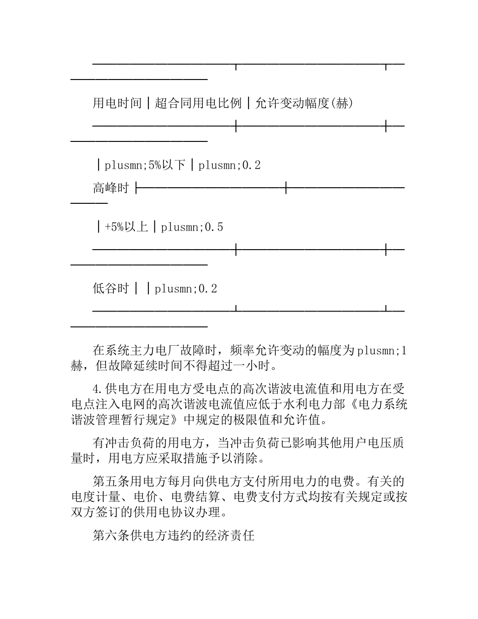 供用电合同范本3篇（二）.docx_第3页