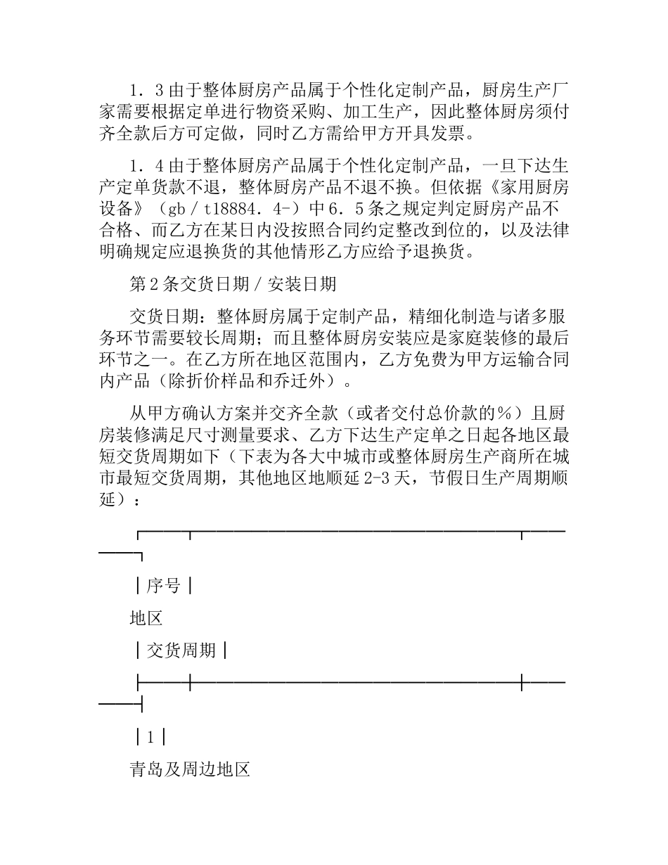 整体厨房承揽合同.docx_第2页