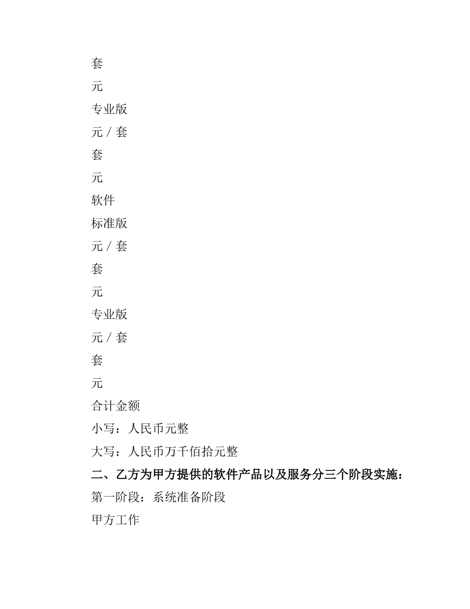 软件销售合同4篇.docx_第2页