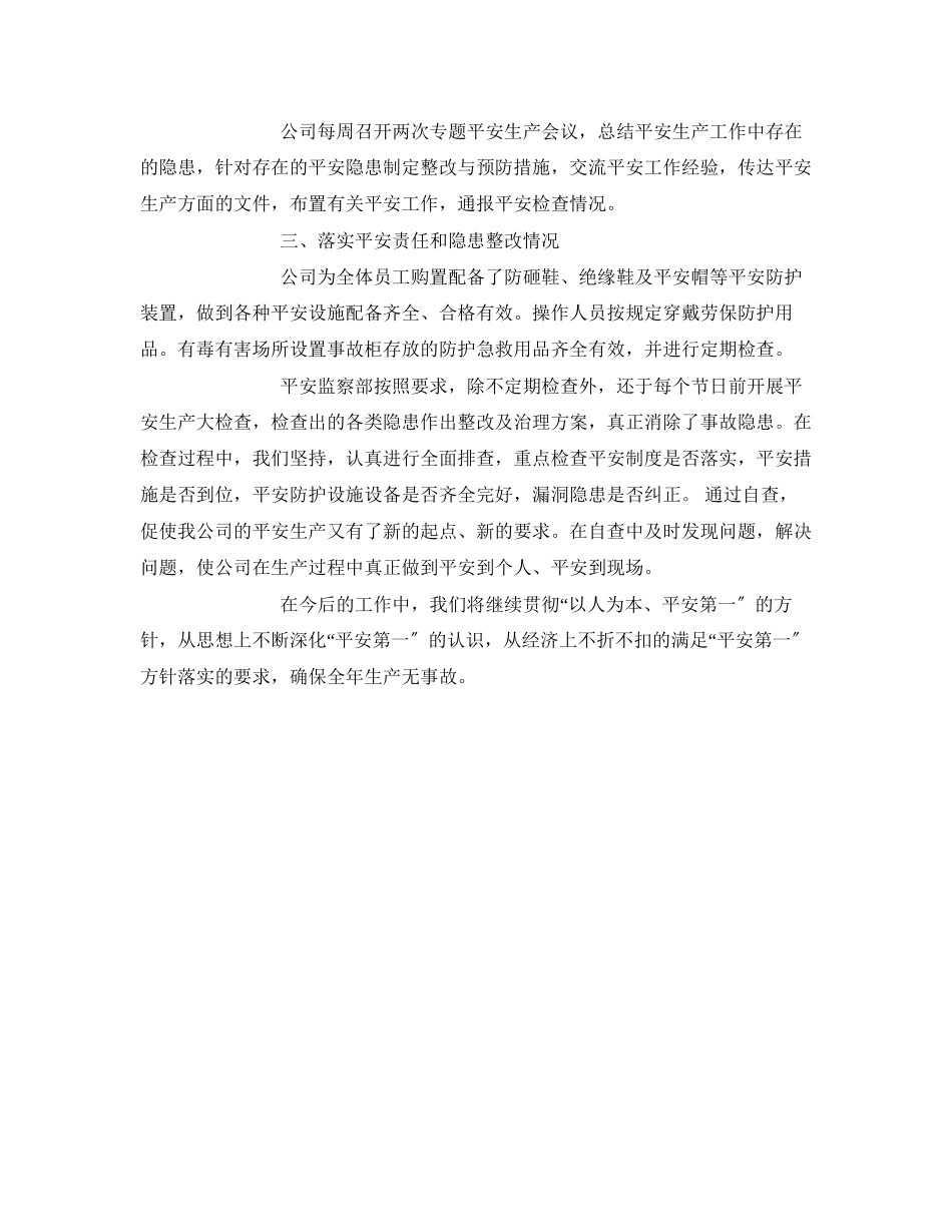 2023年《安全管理》之集装箱码头安全生产情况自检自查报告.docx_第2页