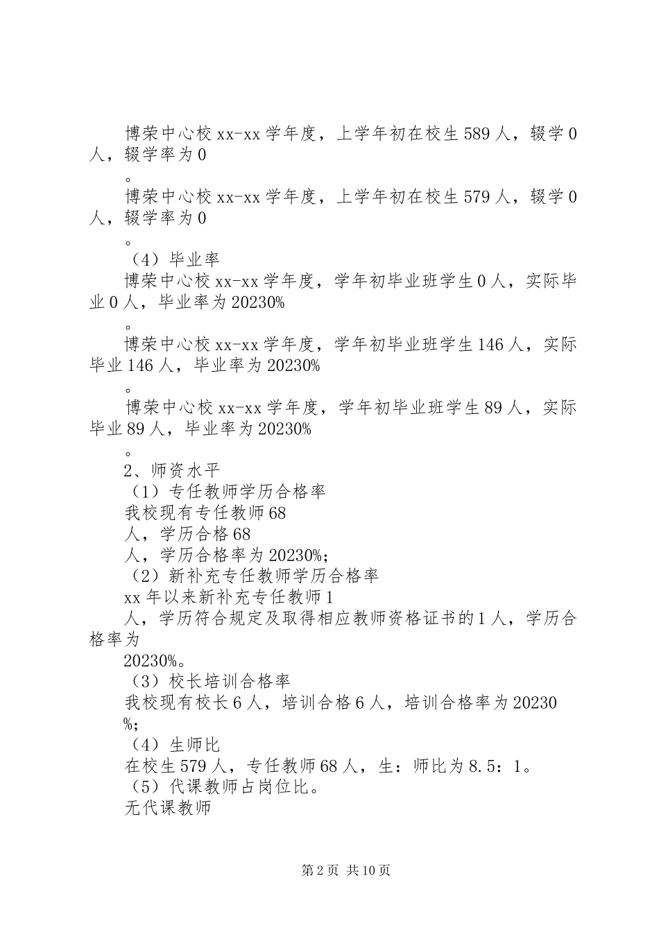 2023年义务教育自查报告.docx_第2页