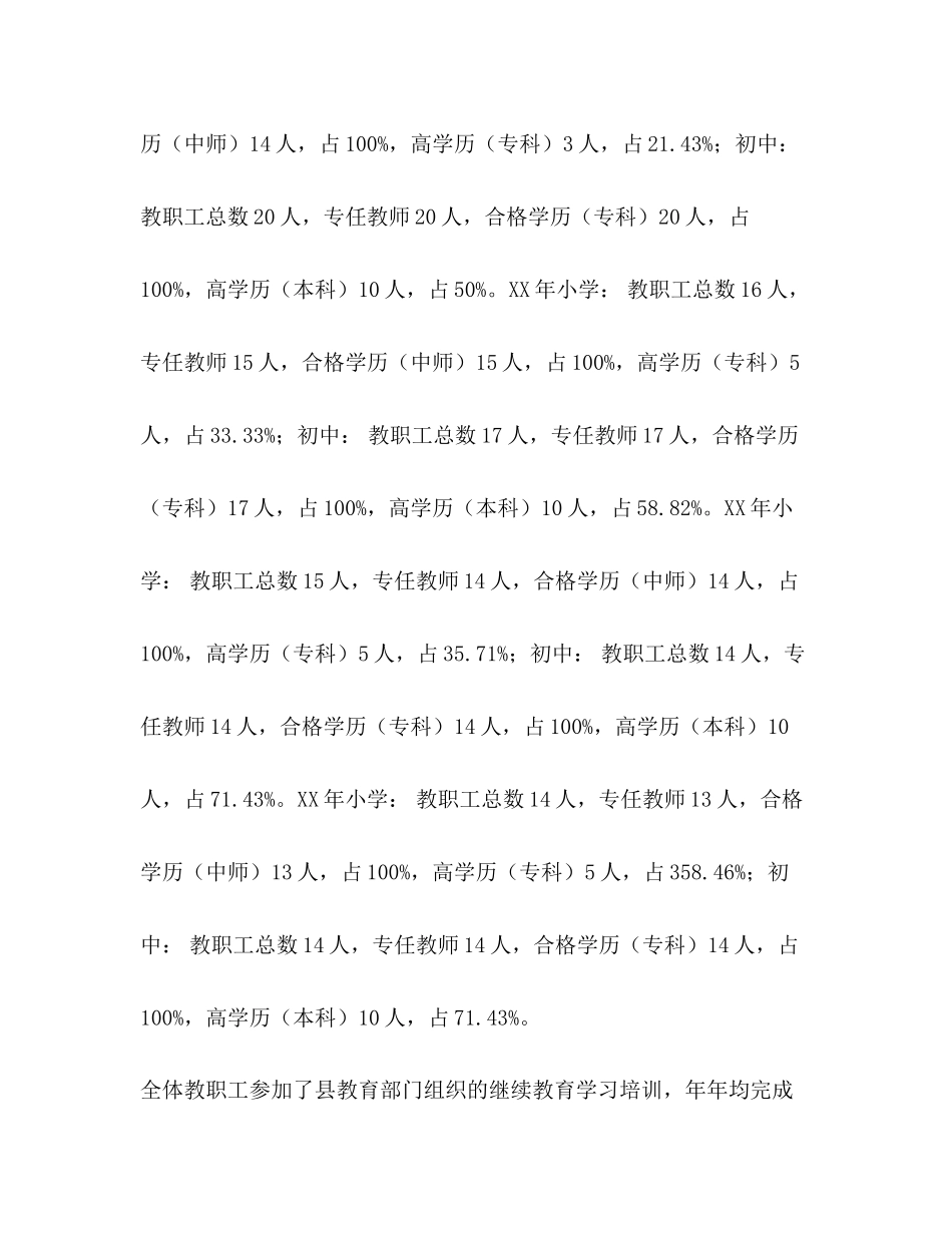 2023年乡镇学校“双基”迎国检工作自查报告.docx_第3页