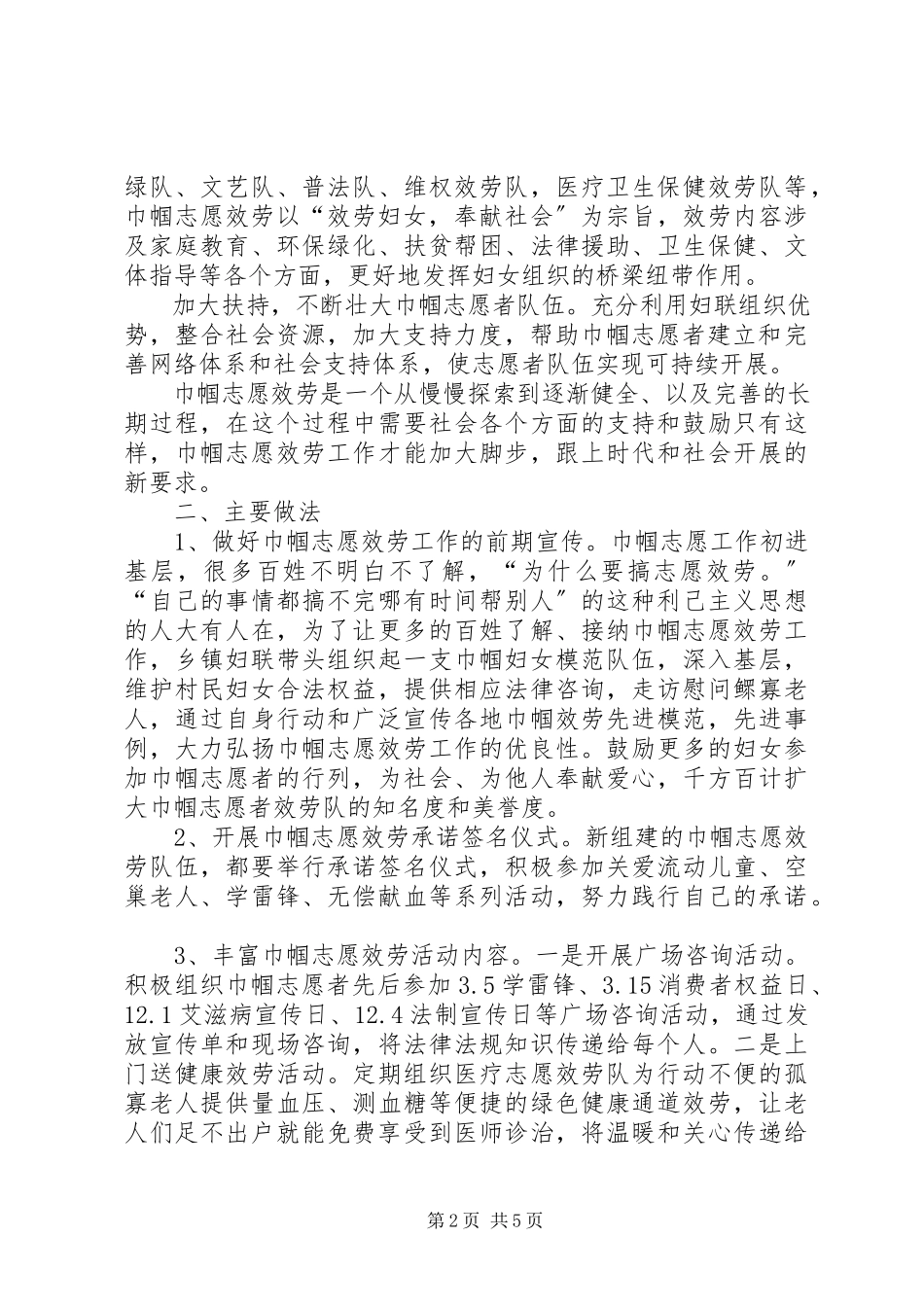 2023年乡镇志愿服务活动调研报告.docx_第2页