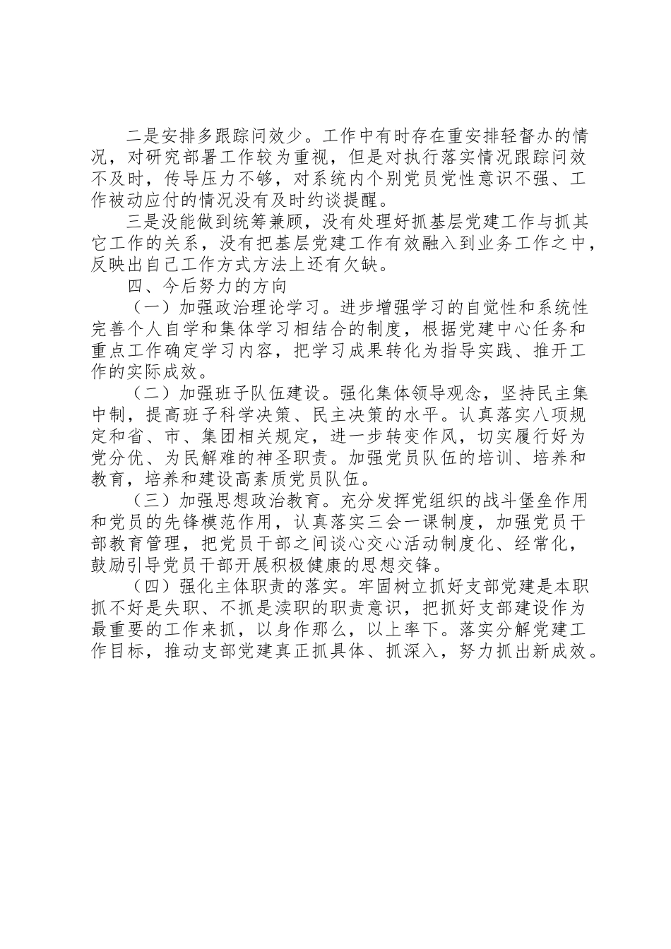 2023年党支部书记年度抓党建工作述职报告.docx_第3页