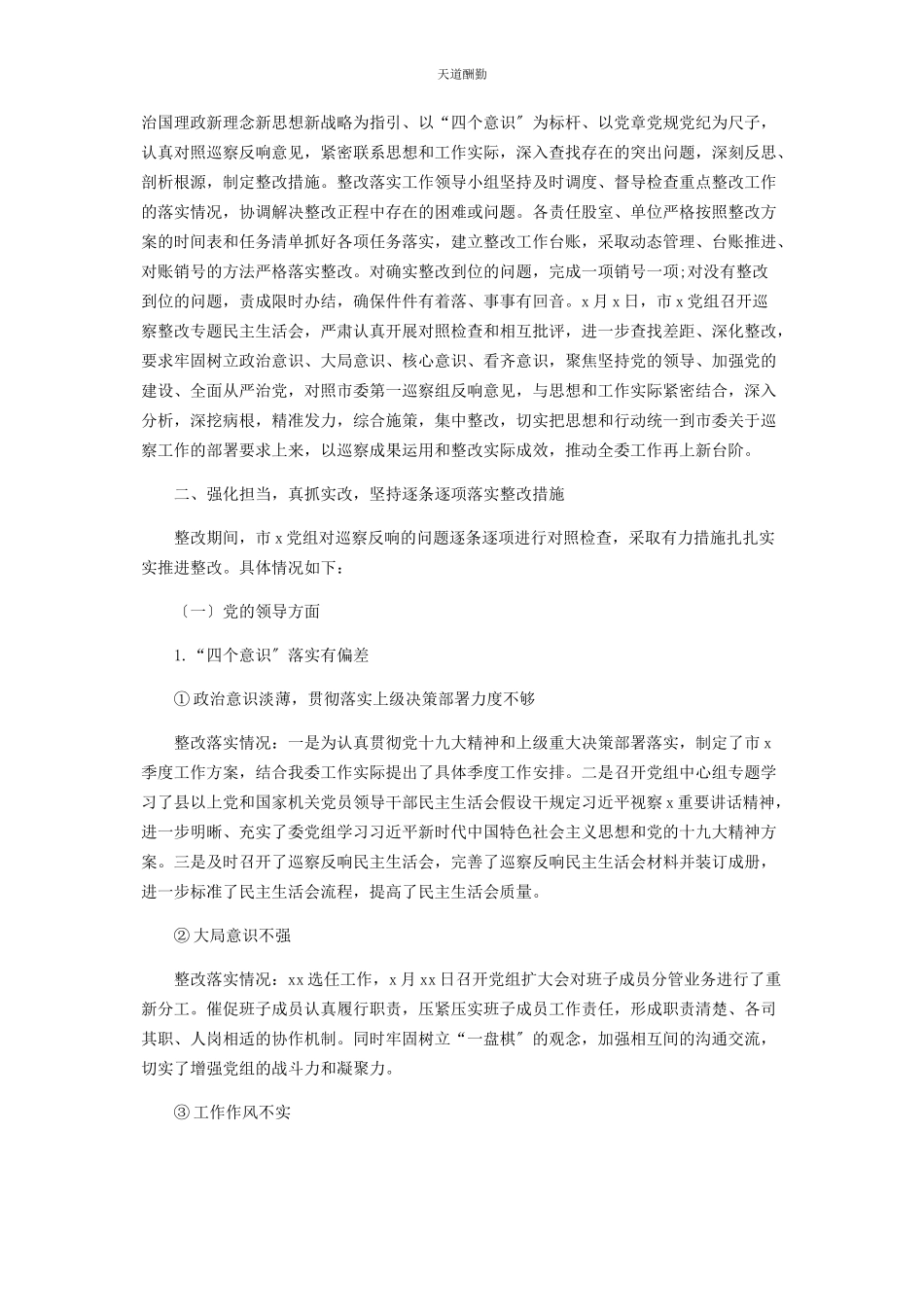 2023年党组组织落实巡察整改工作情况报告.docx_第2页
