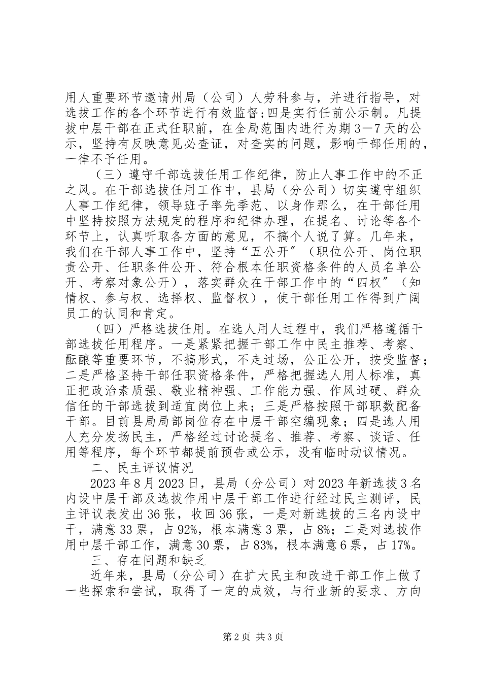 2023年公司某年度选人用人工作报告.docx_第2页