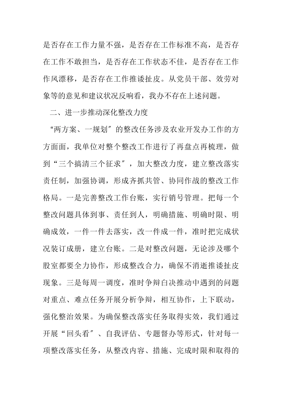 2023年农办集中督导自查报告.docx_第3页