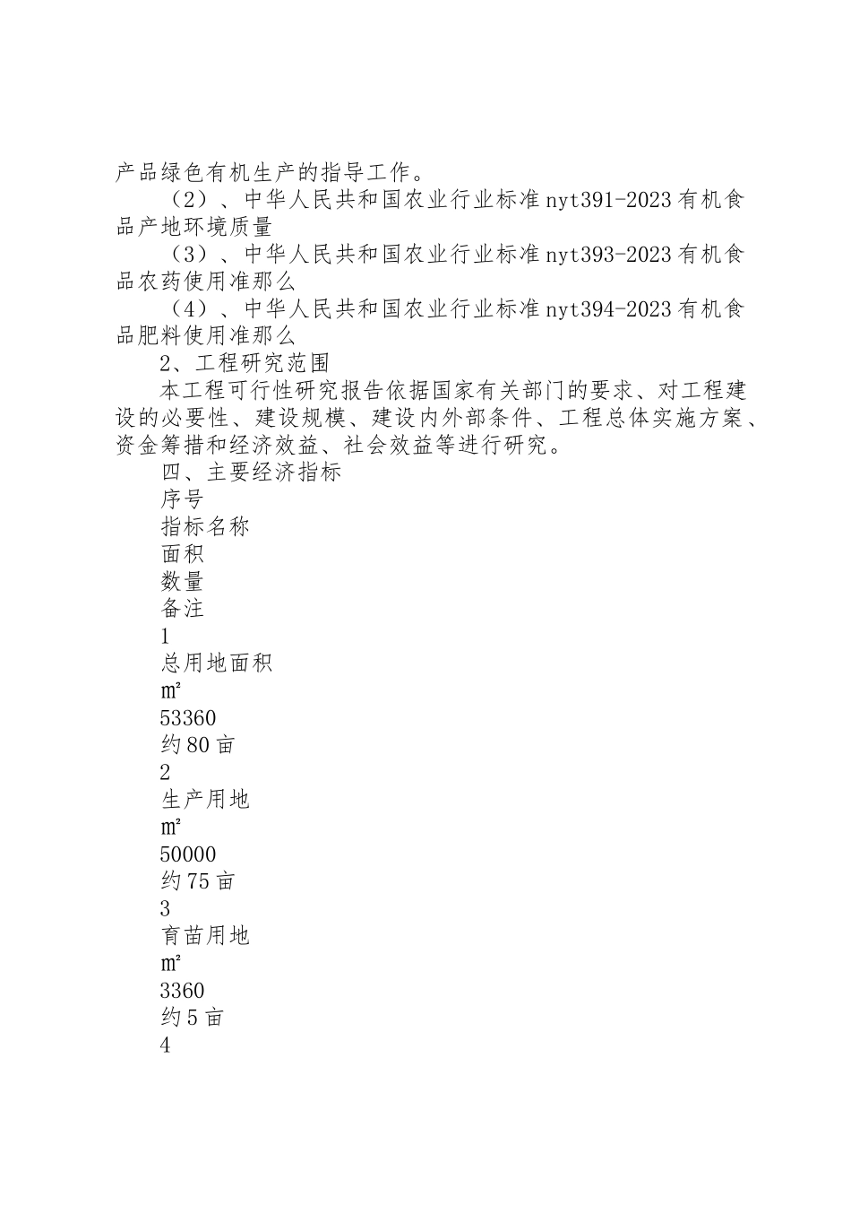 2023年刺嫩芽有机生产示范区建设项目可行性研究报告.docx_第2页