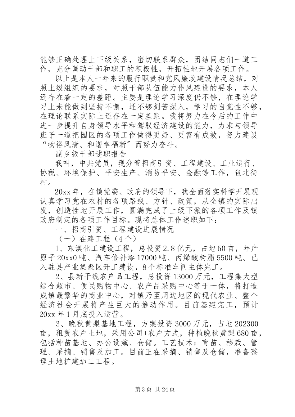 2023年副主任述德述职述廉报告与副乡级干部述职报告.docx_第3页