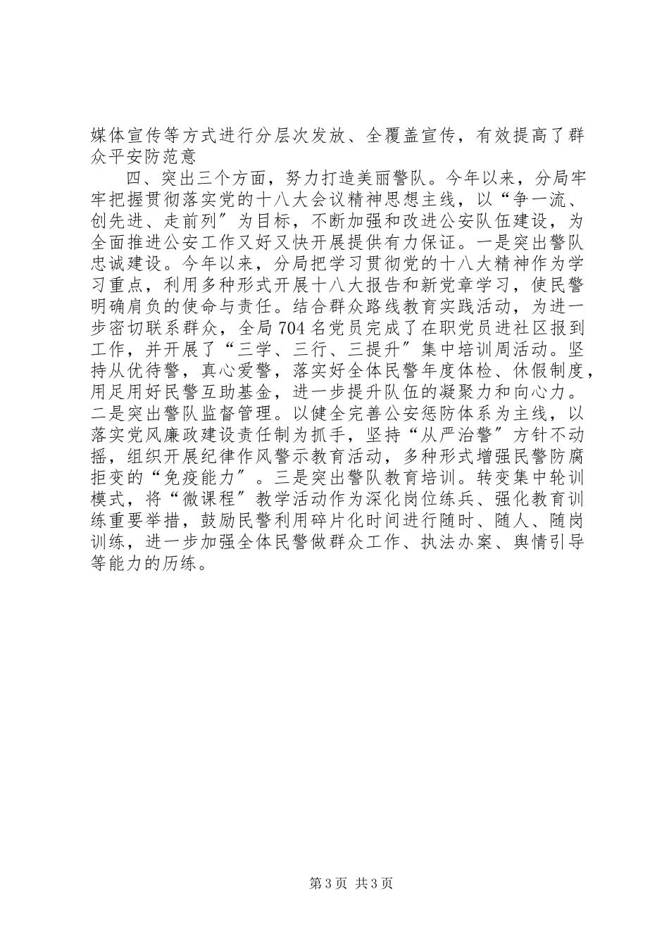 2023年区公安工作报告材料.docx_第3页