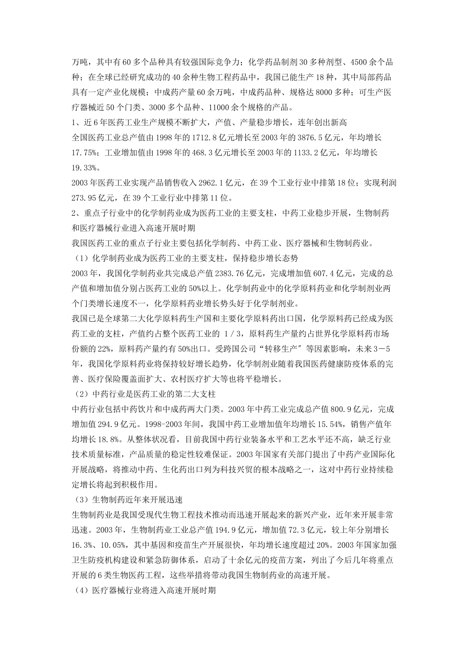 2023年医药行业调研.docx_第3页