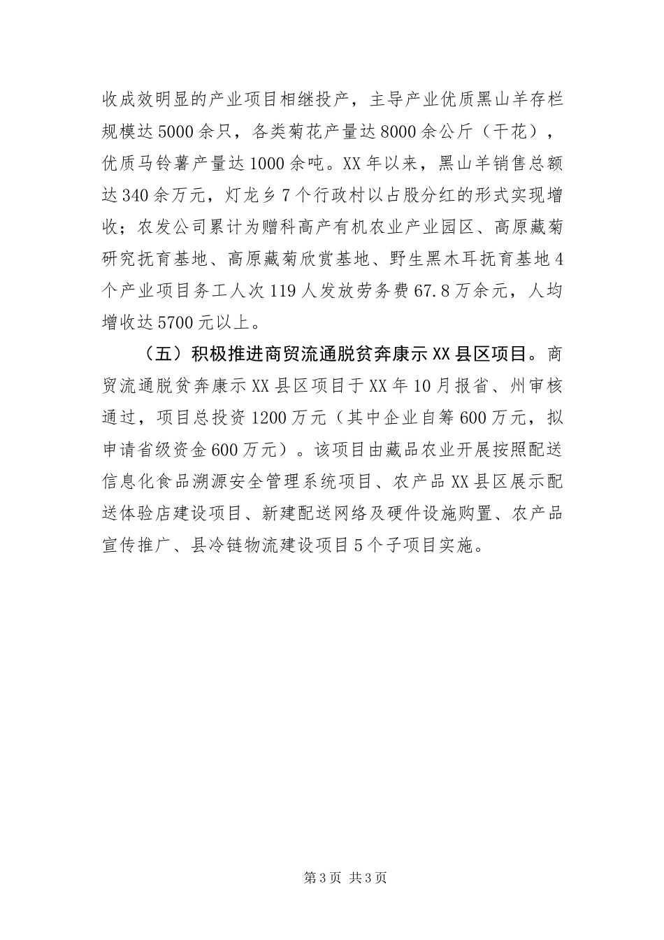 2023年十三五脱贫攻坚战略述职报告.docx_第3页