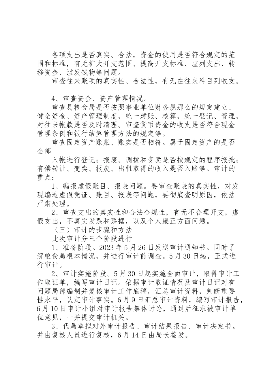 2023年审计实施方案范本 2.doc_第3页