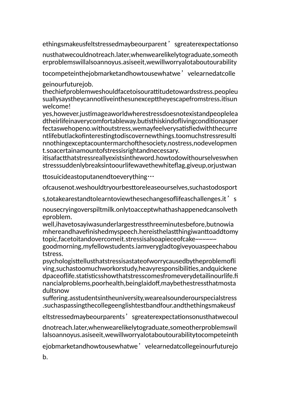 2023年词高中英语演讲稿精选多篇.doc_第3页