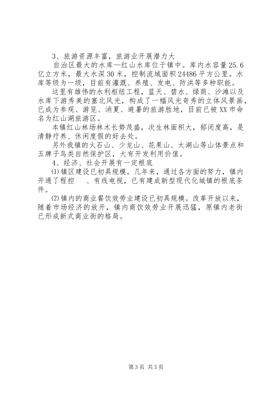 2023年乡镇总体规划政府审批会议汇报材料.docx_第3页