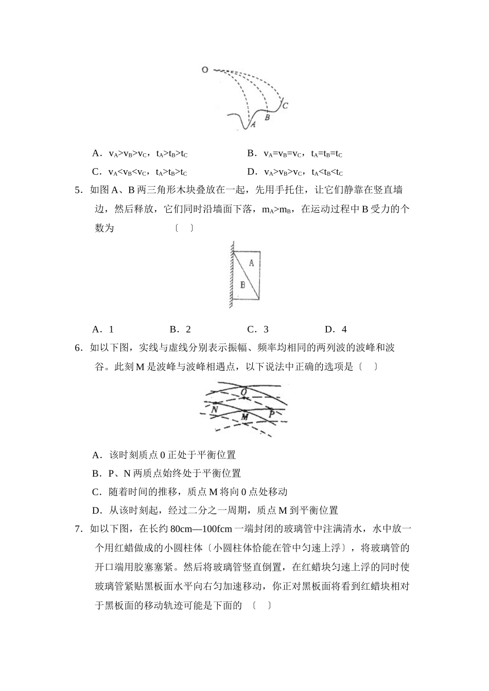 2023年度上海十三校高三年级联考高中物理.docx_第2页