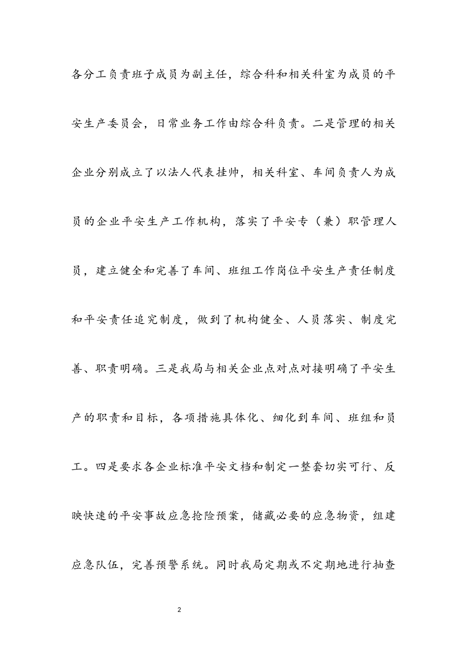 2023年经信局开展安全生产工作总结.docx_第2页